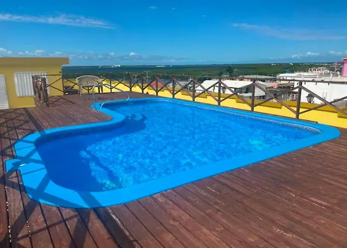 Paradise And With Pool And Balcony *